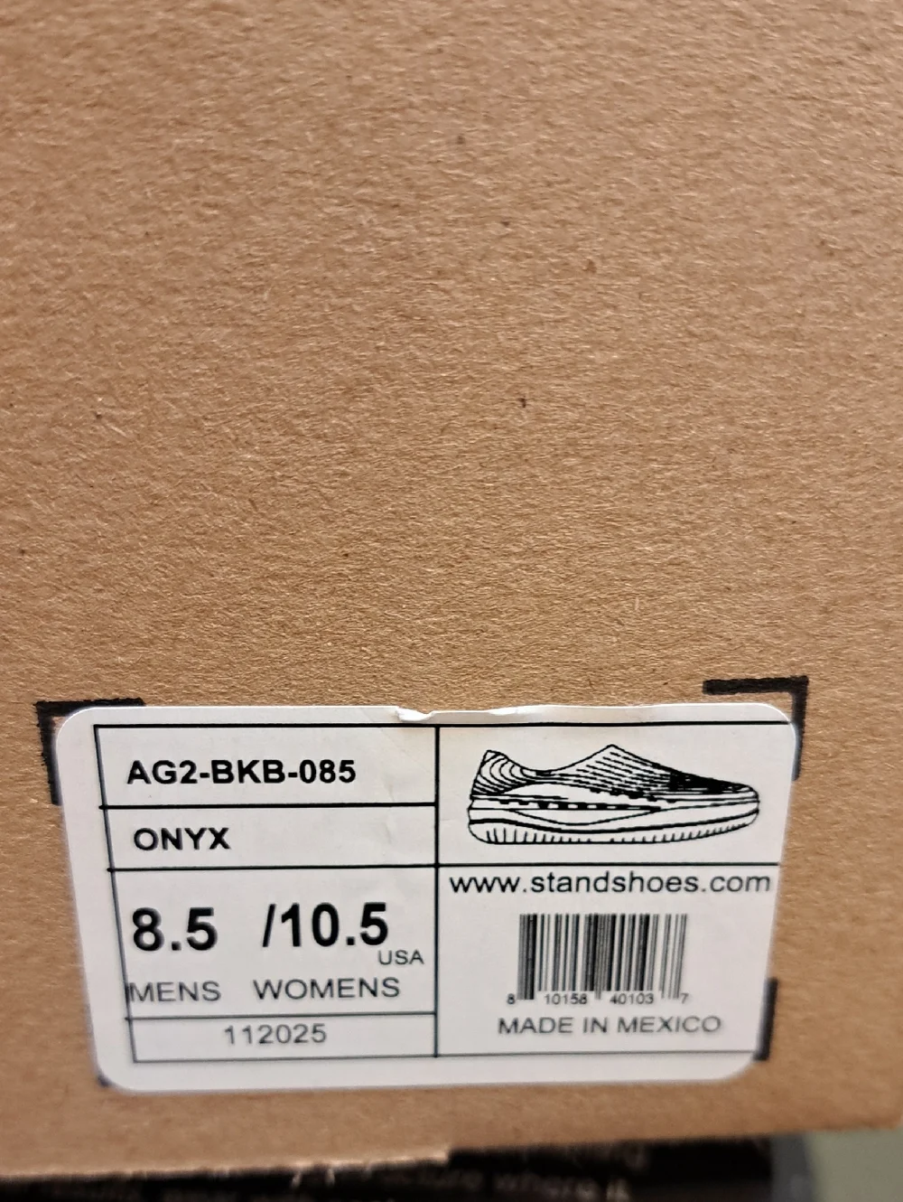 Stand+ AntiGrav2 Ultra Comfort Shoe - Color: Onyx - Size: Men 8.5